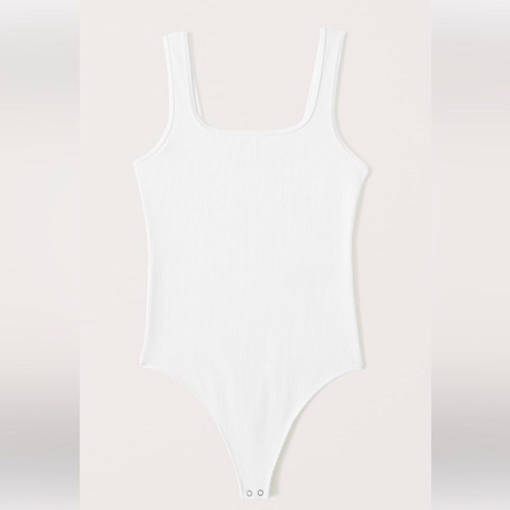 Abercrombie and Fitch White Bodysuit